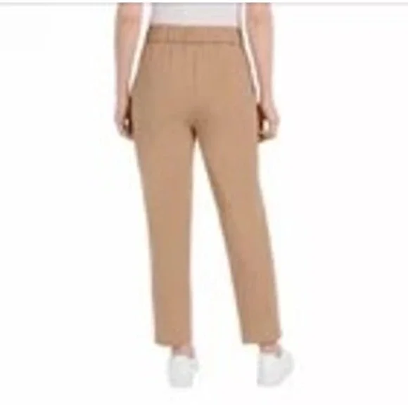 New Hilary Radley Women's Pants with Two Pockets Brown XXL - Picture 3 of 4